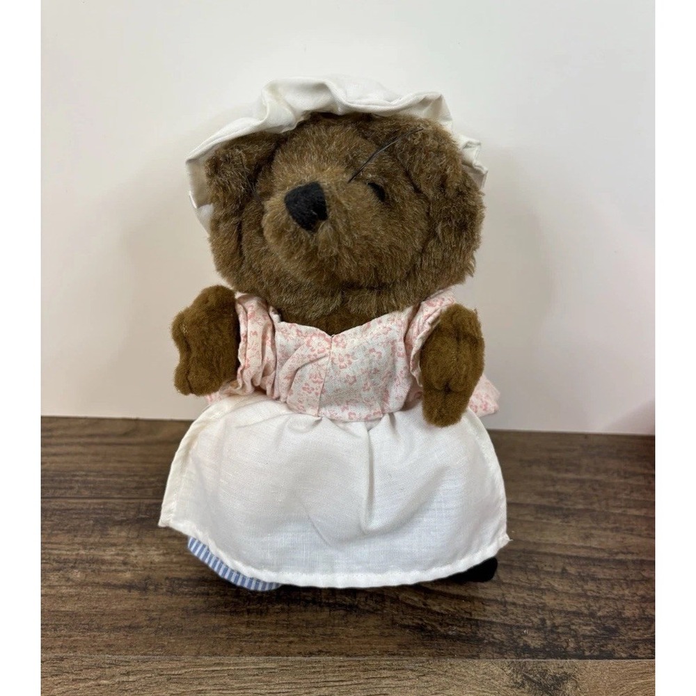 Vintage Eden Mrs. Tiggy Winkle Hedgehog 8" Plush Peter Rabbit Tiggy-Winkle